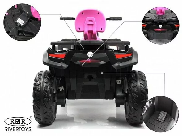 Детский электроквадроцикл T001TT 4WD Лицензия